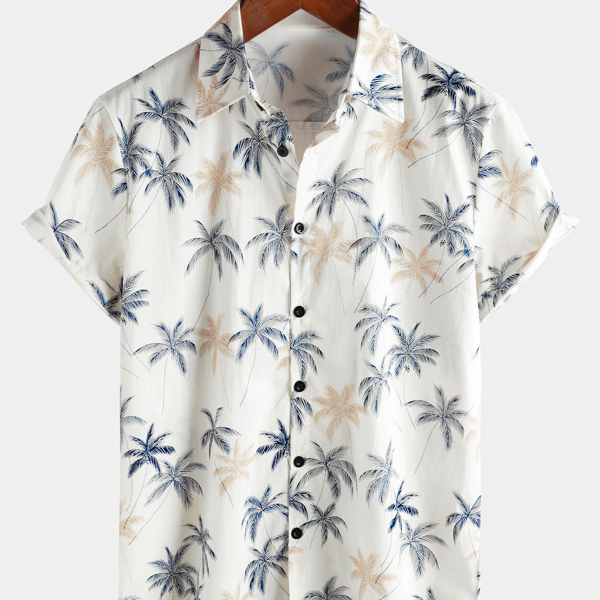 Horst - Tropical Palm Performance Short Sleeve Shirt