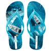 Men's Comfortable Island Print Summer Casual Beach Hawaiian Flip Flops
