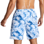 Men's Cloud Print Quick Dry Beach Shorts Swimming Trunks