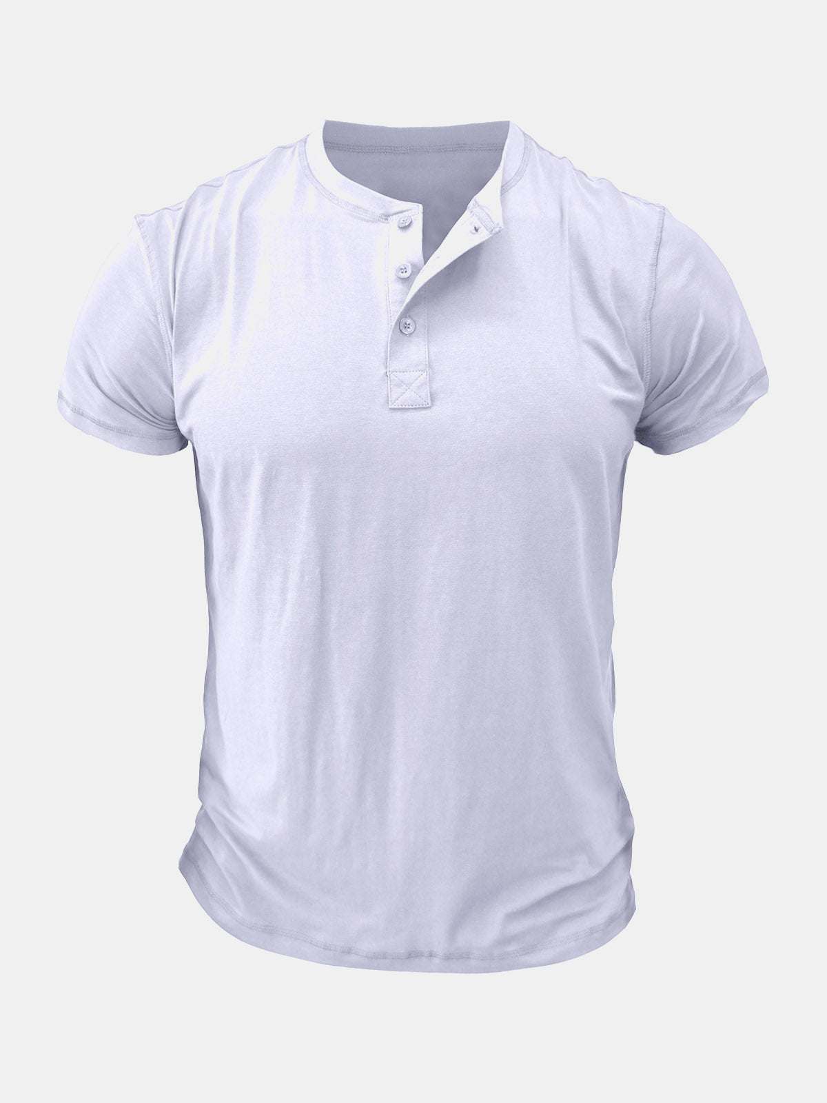 Men's Casual Breathable Cotton Summer Short Sleeve T-Shirt