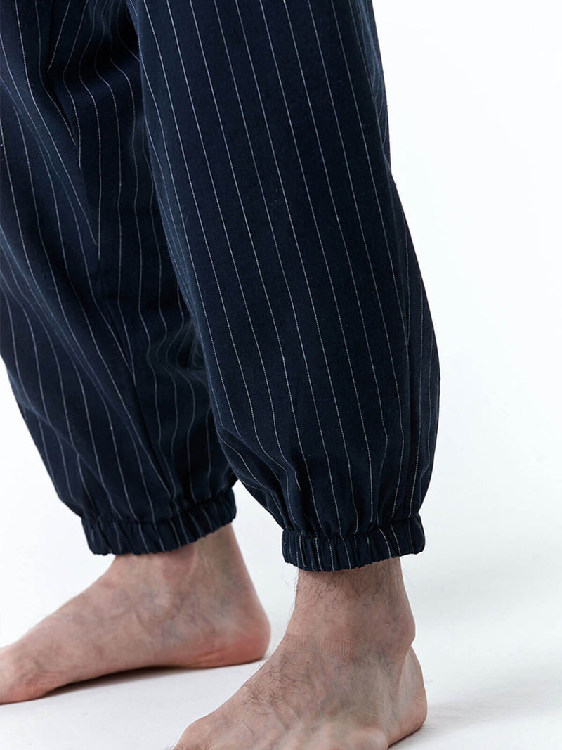 Men's Casual Striped Beach Pants