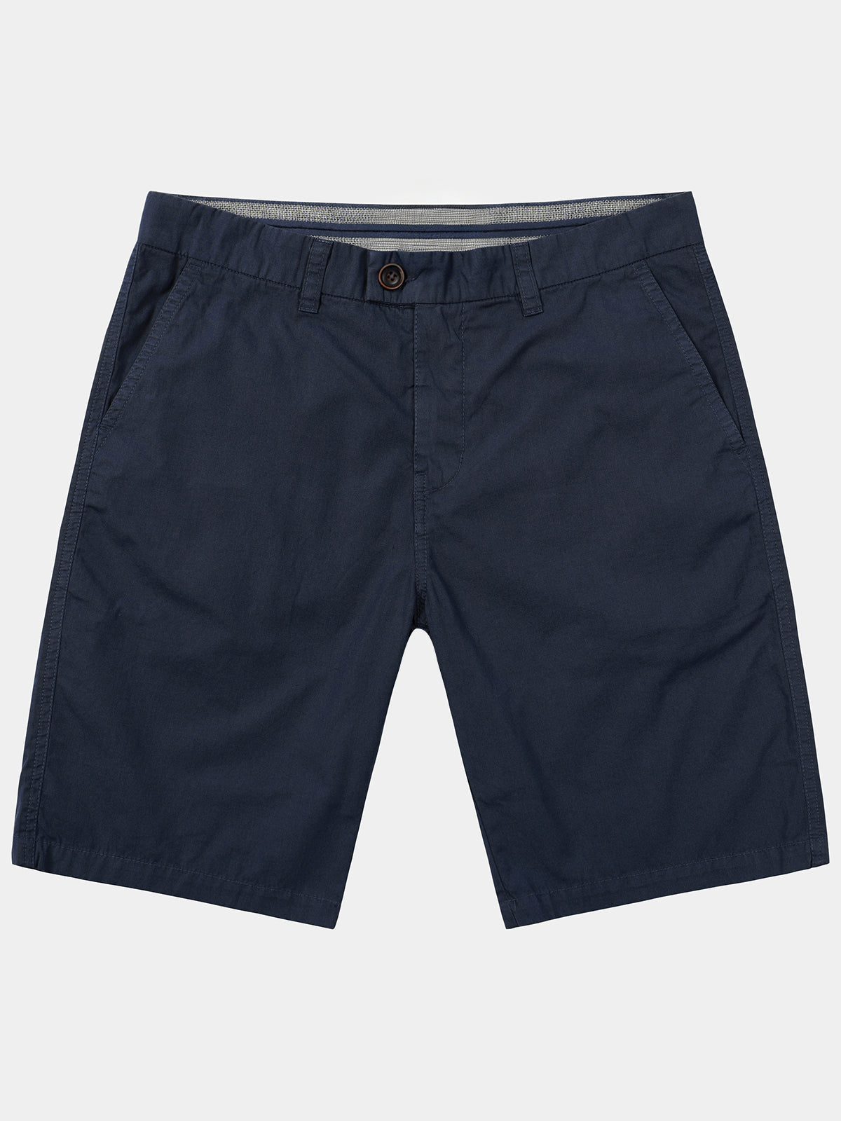 Men's Summer Casual Navy Cotton Breathable Shorts