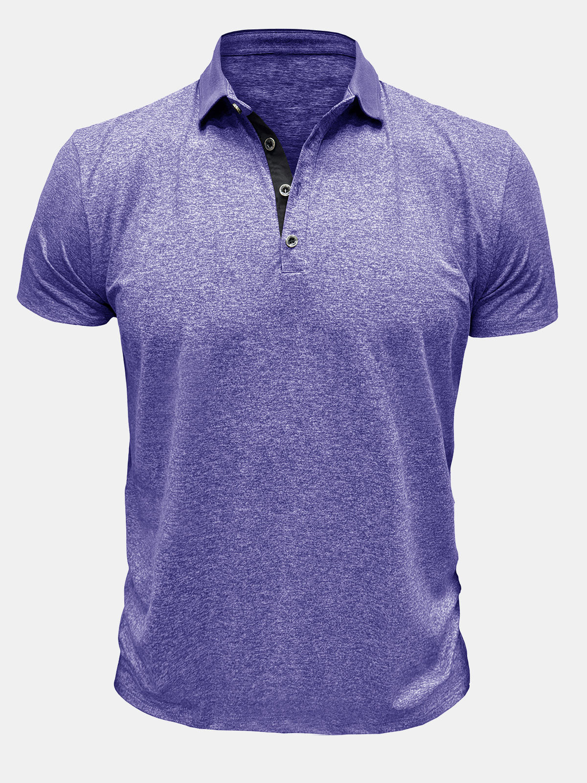 Men's Solid Color Holiday Polo Shirt