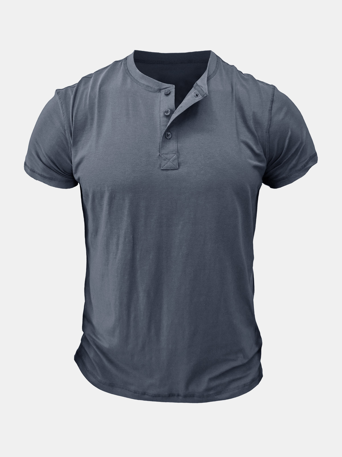 Men's Casual Breathable Cotton Summer Short Sleeve T-Shirt