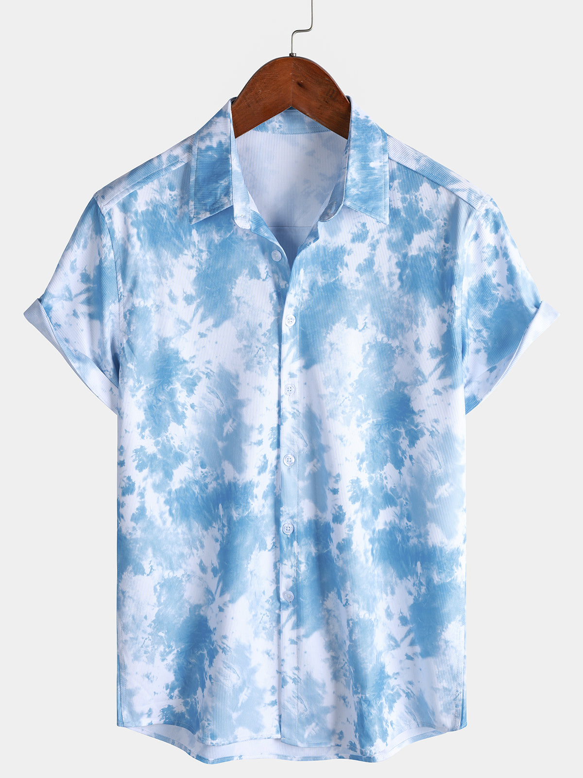 Men's Summer Moisture Wicking Performance Stretch Short Sleeve Shirt