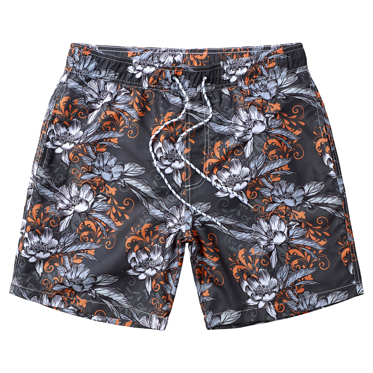 Men's Casual Funny Print Quick Dry Beach Swimming Trunks