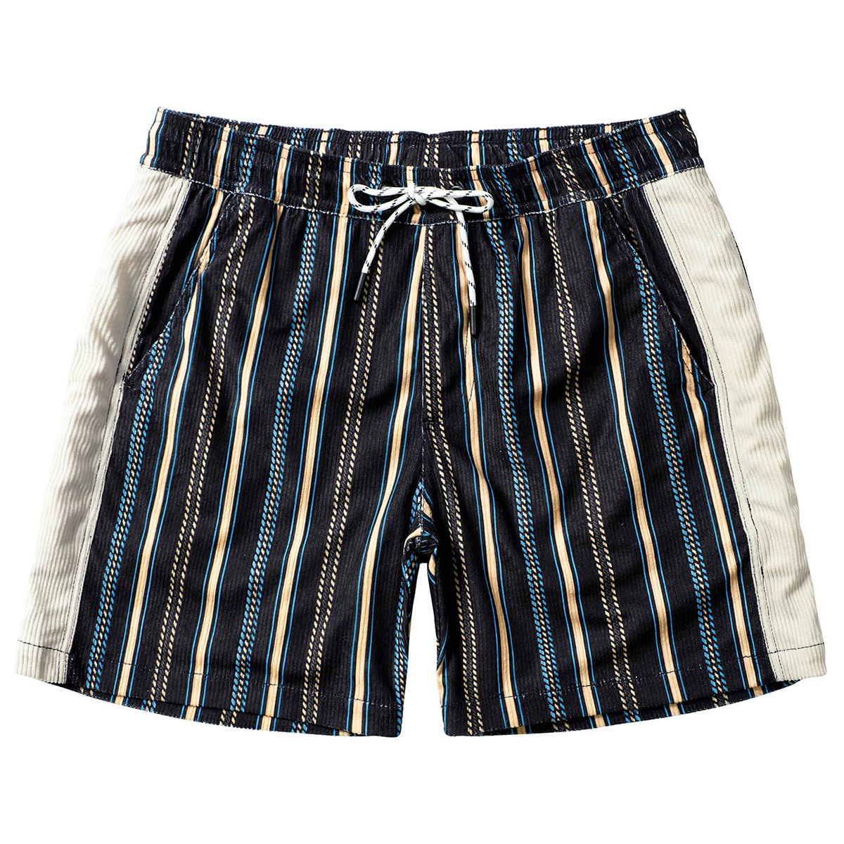 Men's Casual Retro Striped Beach Shorts