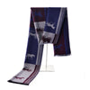 Men's Vintage Casual Carriage Print Soft Warm Long Scarf