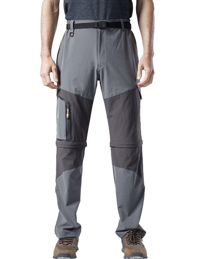 Men's Multi-Pocket Quick Dry Breathable Cargo Work Pants Trousers