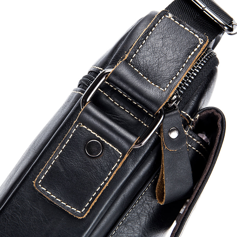 Men's Shoulder Bag Business Casual Genuine Leather Crossbody Bag