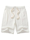 Men's Beach Casual Cotton Solid Color Summer Sweatpant Jogger Short