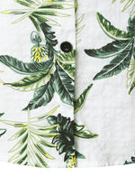 Women's Pineapple Print Tropical Blouse Aloha Short Sleeve Hawaiian Shirt