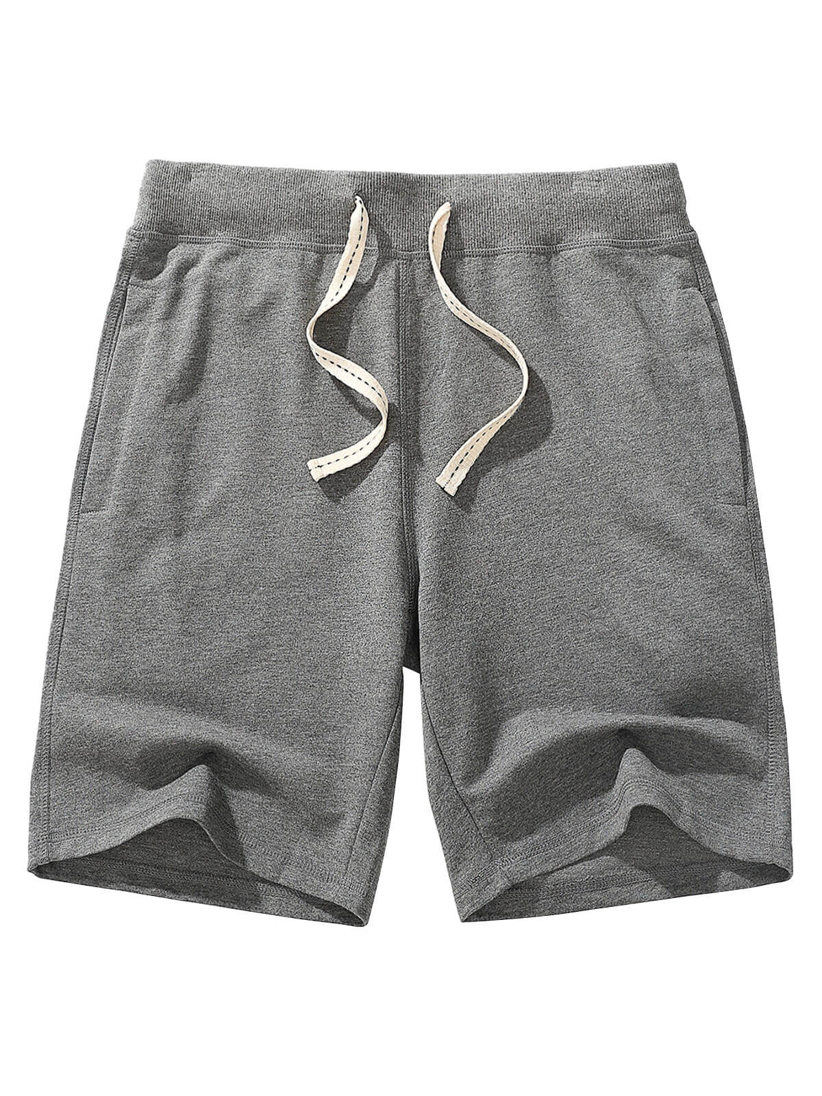 Men's Beach Casual Cotton Solid Color Summer Sweatpant Jogger Short