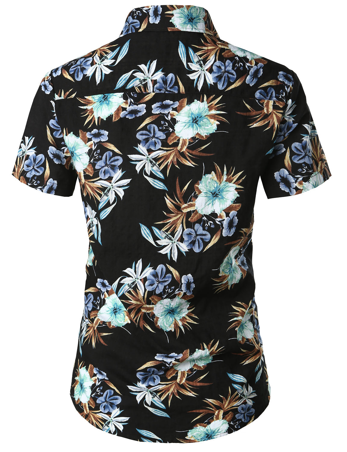 TROPICALI Womens Short Sleeve Cropped Hawaiian Shirt - Blue Dragons –  Civilianaire