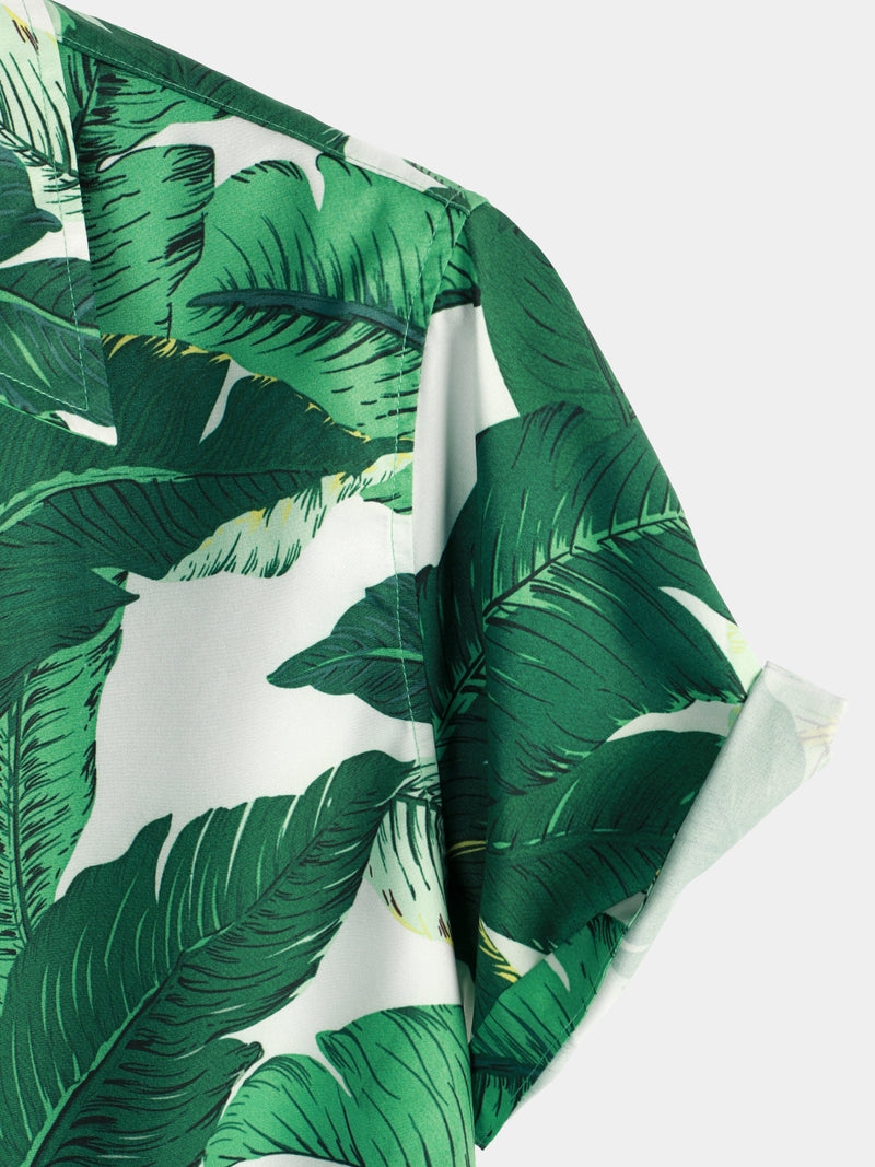 Men's Short Sleeve Print Hawaiian Vacation Casual Shirt