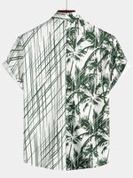 Men's Casual Summer Pocket Short Sleeve Shirt