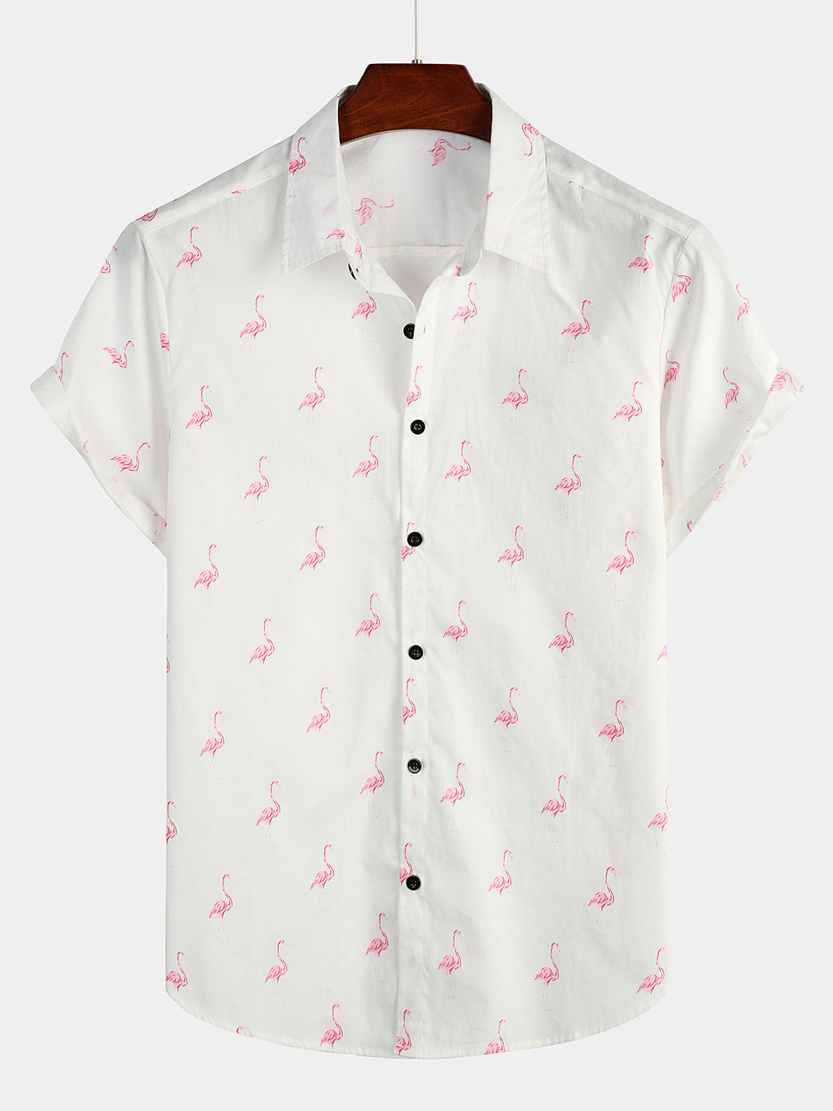 Baltimore Orioles Mens Flamingo Hawaiian Shirt - Listentee