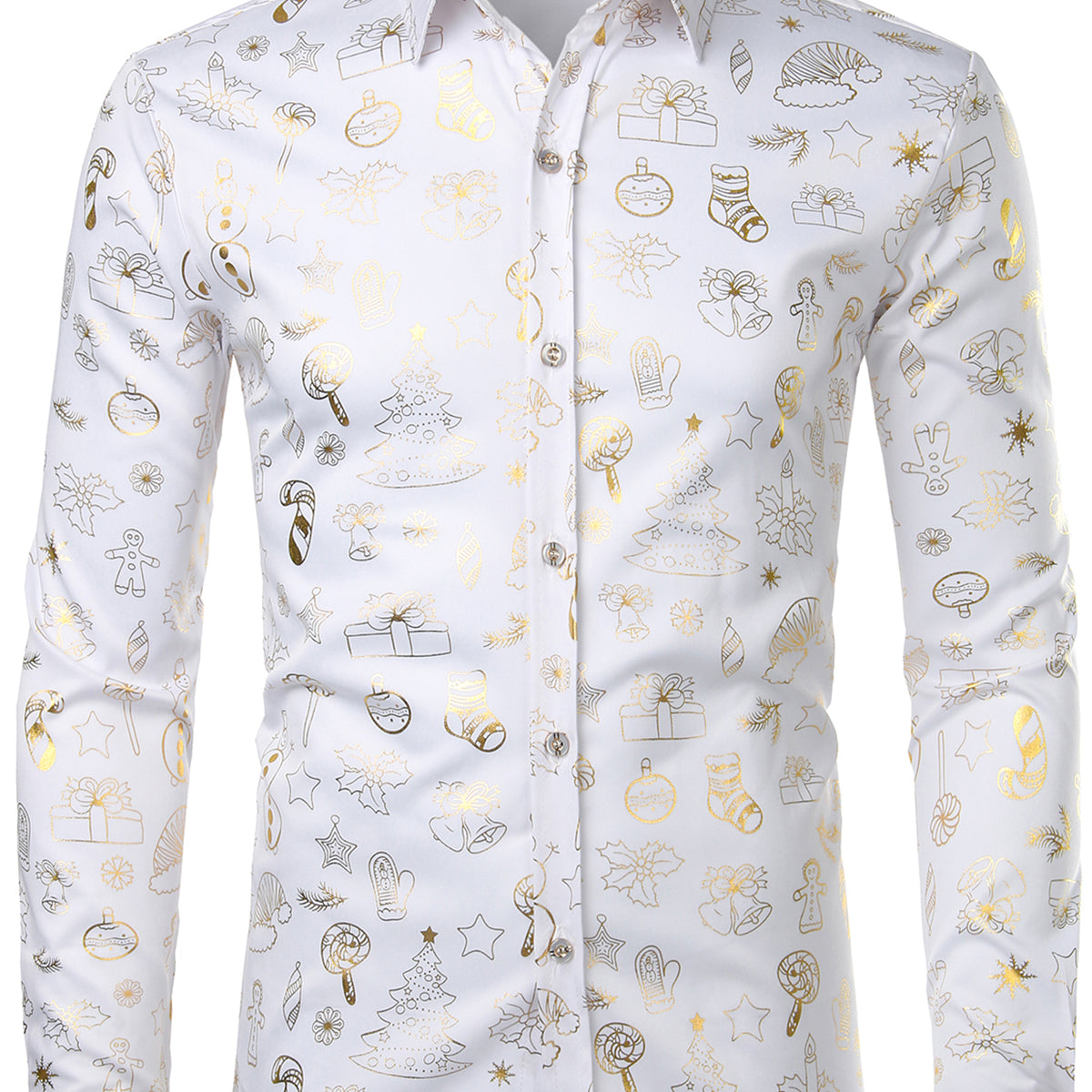Elainilye Fashion Christmas Tops Round Neckline Graphic Prints Causal  Blouse Long Sleeve T-Shirt Sweart Shirt Tops 