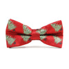 Bundle Of 2/3 | Men's  Regular Fit Christmas Print Long Sleeve Shirt & Christmas Bow Tie