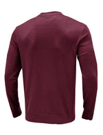 Men's Round Collar Casual Solid Color Long Sleeve Sweater
