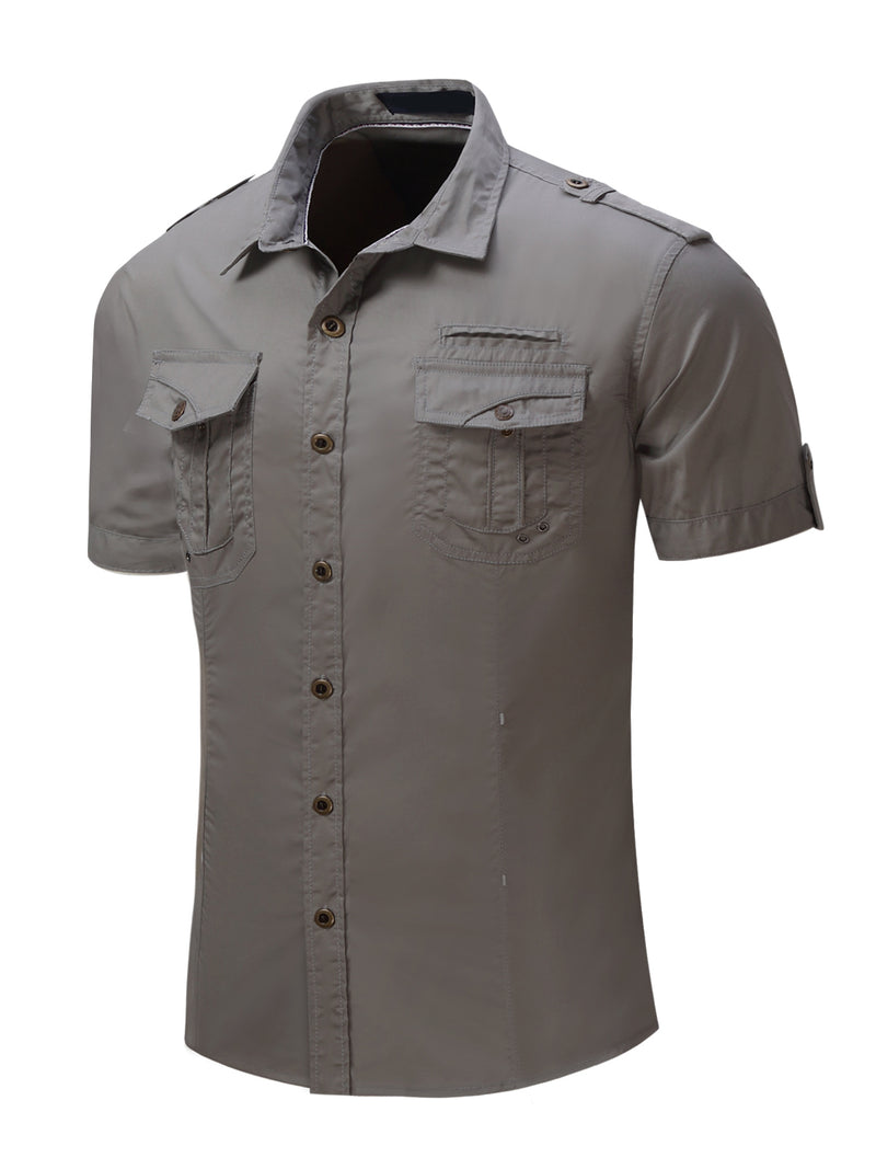 Men's Outdoor Casual Short Sleeve Shirt