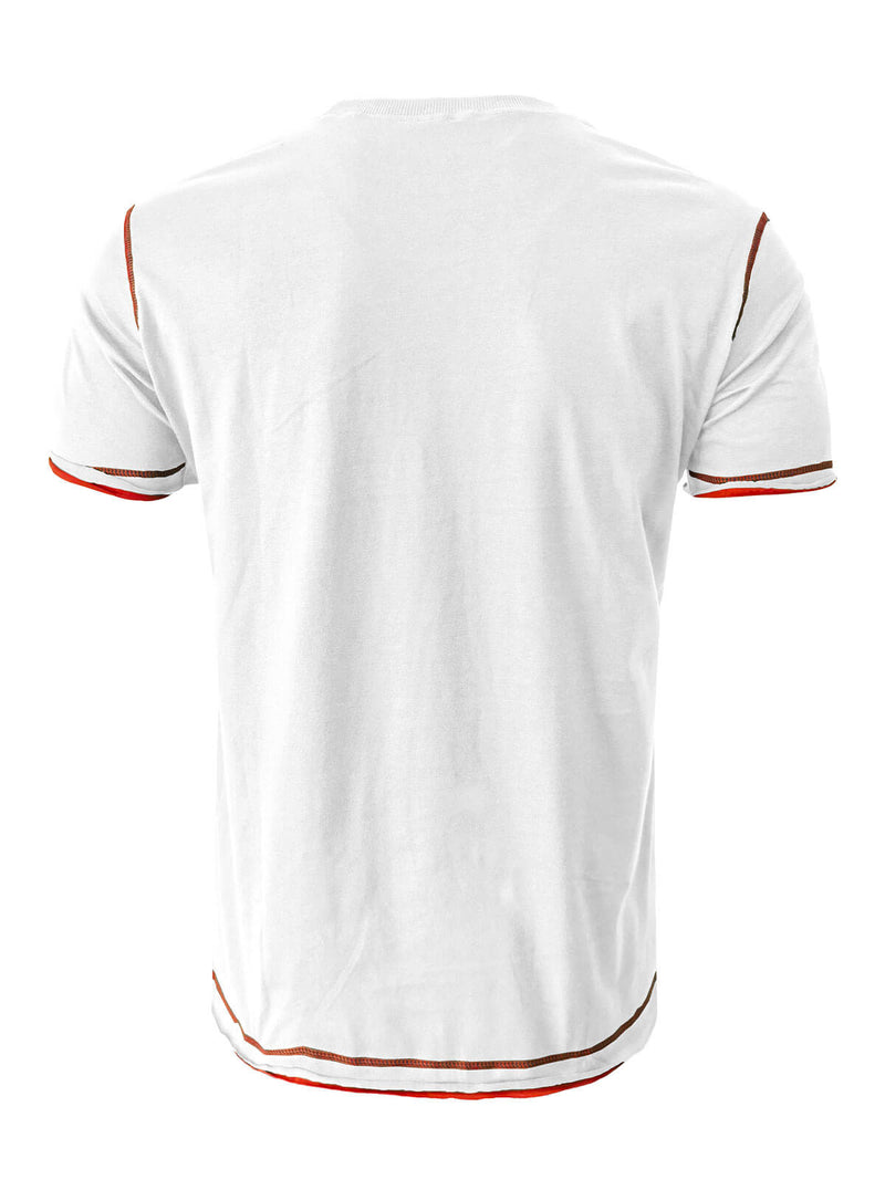 Men's Solid Color Round Neck Short Sleeve Casual Breathable T-Shirt