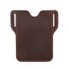 Men's Vintage Pack Waist Bag Belt Clip Phone Holster Genuine Leather Travel Hiking Belt Bag