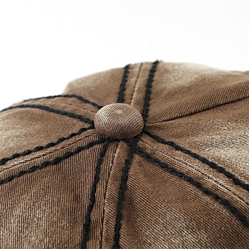 Men's Fashion Retro Embroidery Baseball Cap