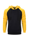 Men's Color Block Long Sleeve Pullover Hoodie With Pocket