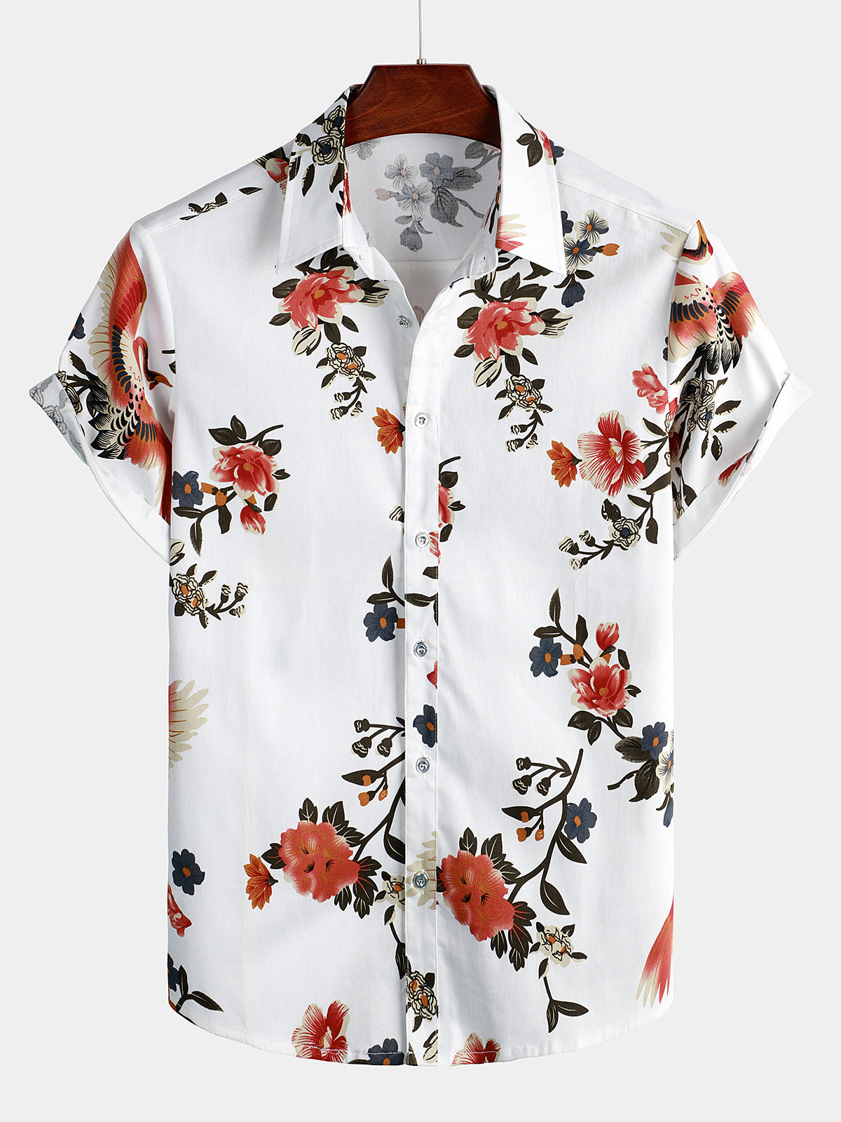 Floral shirt best sale