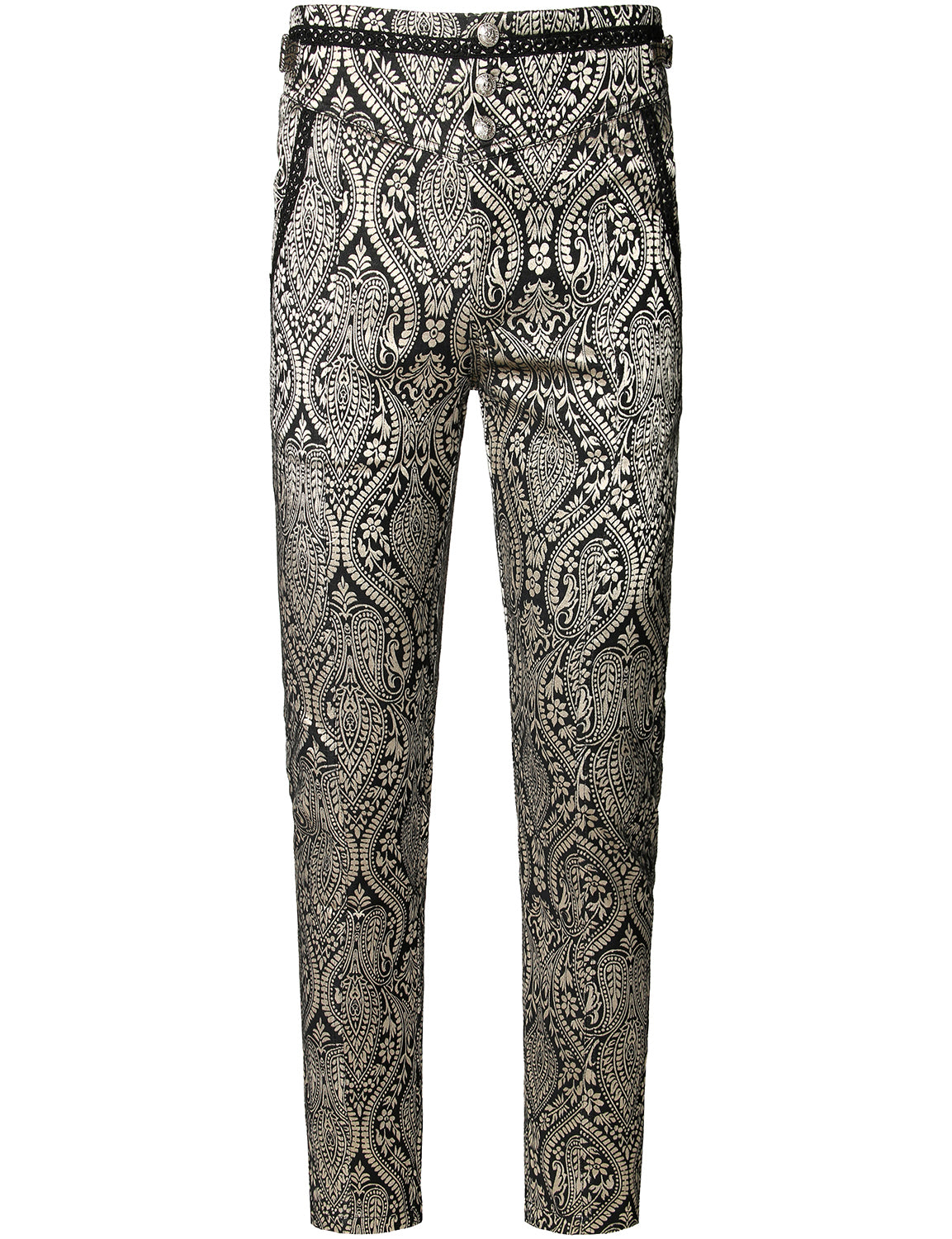 Men's Gothic Pants Cosplay Costume Trousers Steampunk Victorian Pants
