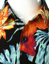 Boy's Tropical Aloha Summer Floral Vacation Hawaiian Short Sleeve Shirt