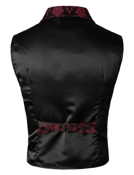 Mens Victorian Suit Vest Steampunk Gothic Waistcoat – Atlanl