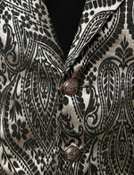 Mens Victorian Suit Vest Steampunk Gothic Waistcoat Black Vest(Multicolor)