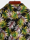 Men's Cotton Tropical Hawaiian Short Sleeve Shirt