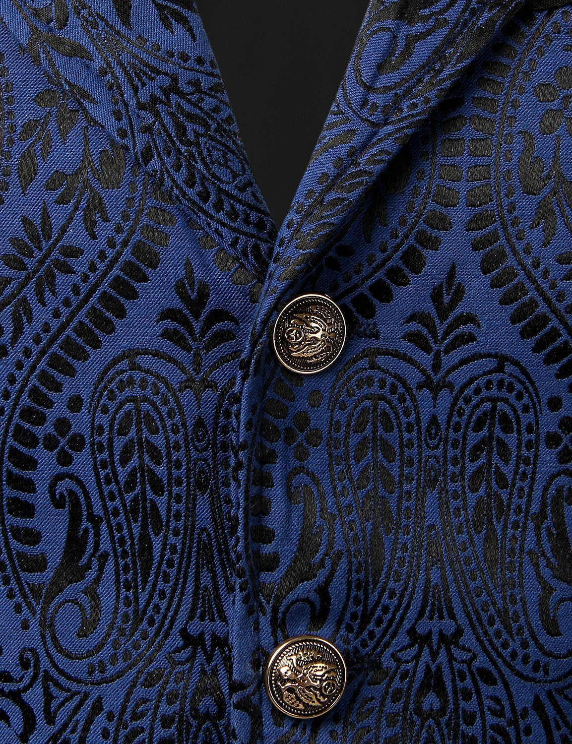 Men's Victorian Suit Vest Steampunk Gothic Waistcoat Vintage Paisley F ...