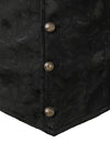 Men's Victorian Suit Vest Steampunk Gothic Waistcoat Vintage Paisley Floral Paisley Vest