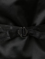 Men's Victorian Suit Vest Steampunk Gothic Waistcoat Black Vintage Paisley Vest