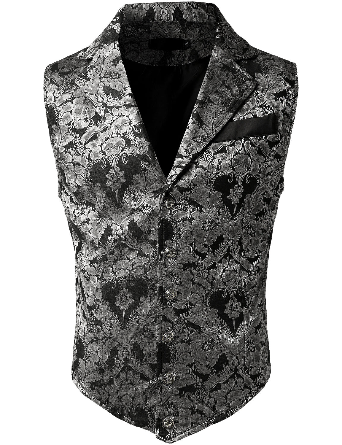 Mens Victorian Suit Vest Steampunk Gothic Waistcoat – Atlanl