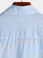 Men's Casual Pocket Short Sleeved Button Down Shirt