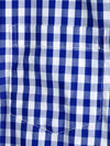 Men's Solid Color Plaid Casual Cotton Pocket Shirt
