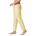 Men's casual loose loose light elastic waist pants